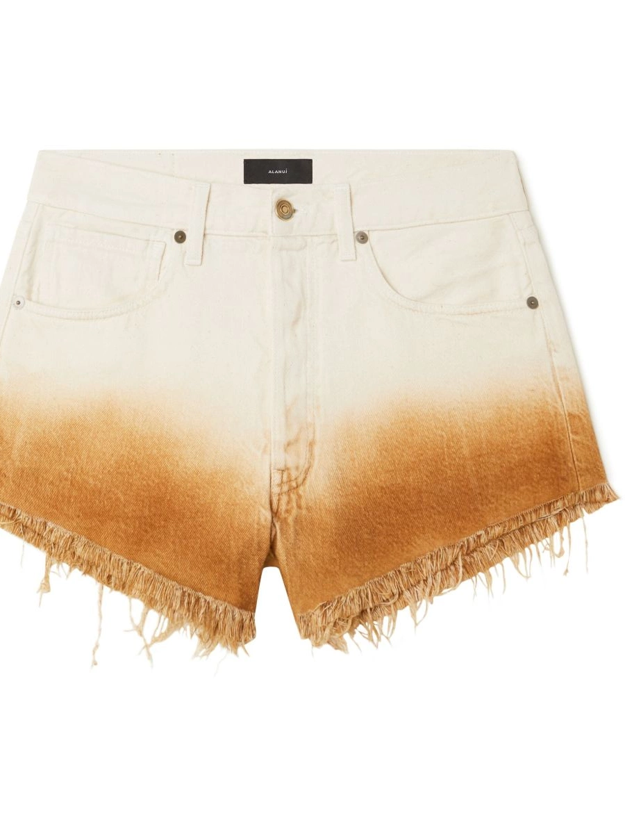 shorts Hues Alanui denim Women Bright gradient 0712